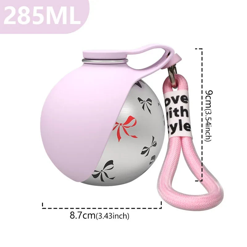 Portable Stainless Steel Dog Water Bottle