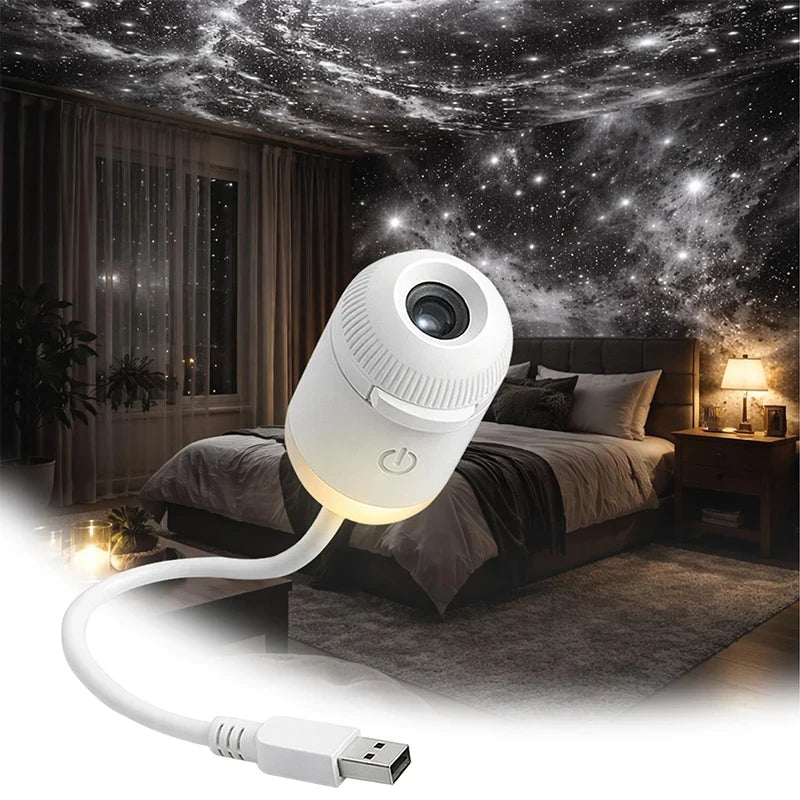 USB Galaxy Star Projector