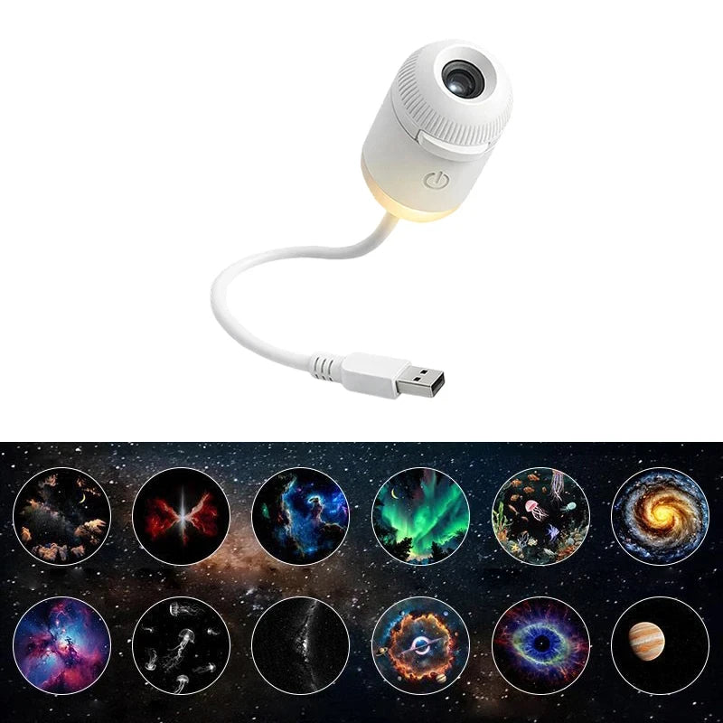 USB Galaxy Star Projector