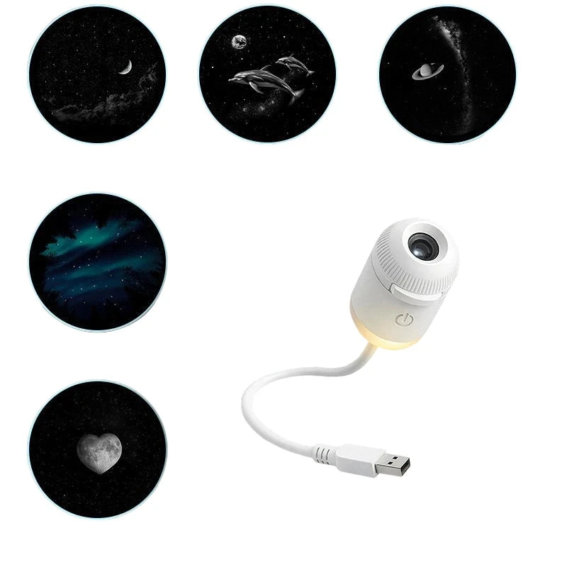 USB Galaxy Star Projector