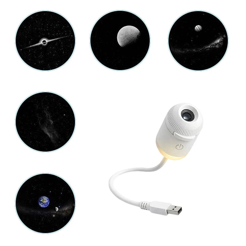 USB Galaxy Star Projector