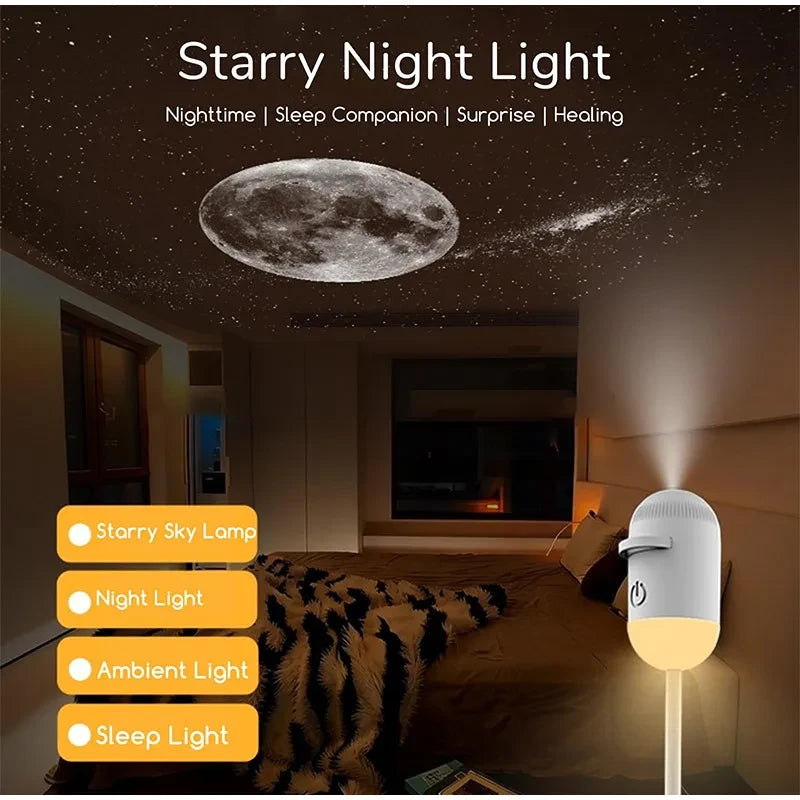 USB Galaxy Star Projector
