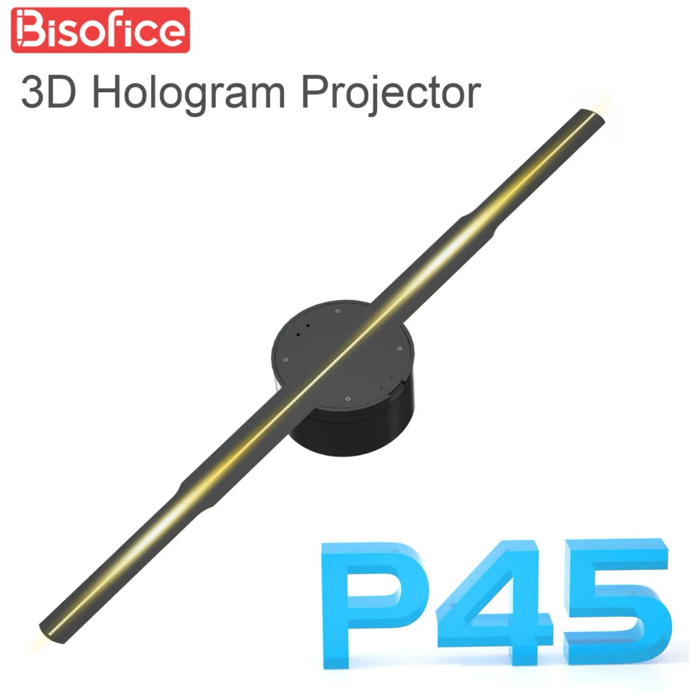 Holographic Advertising Display Fan