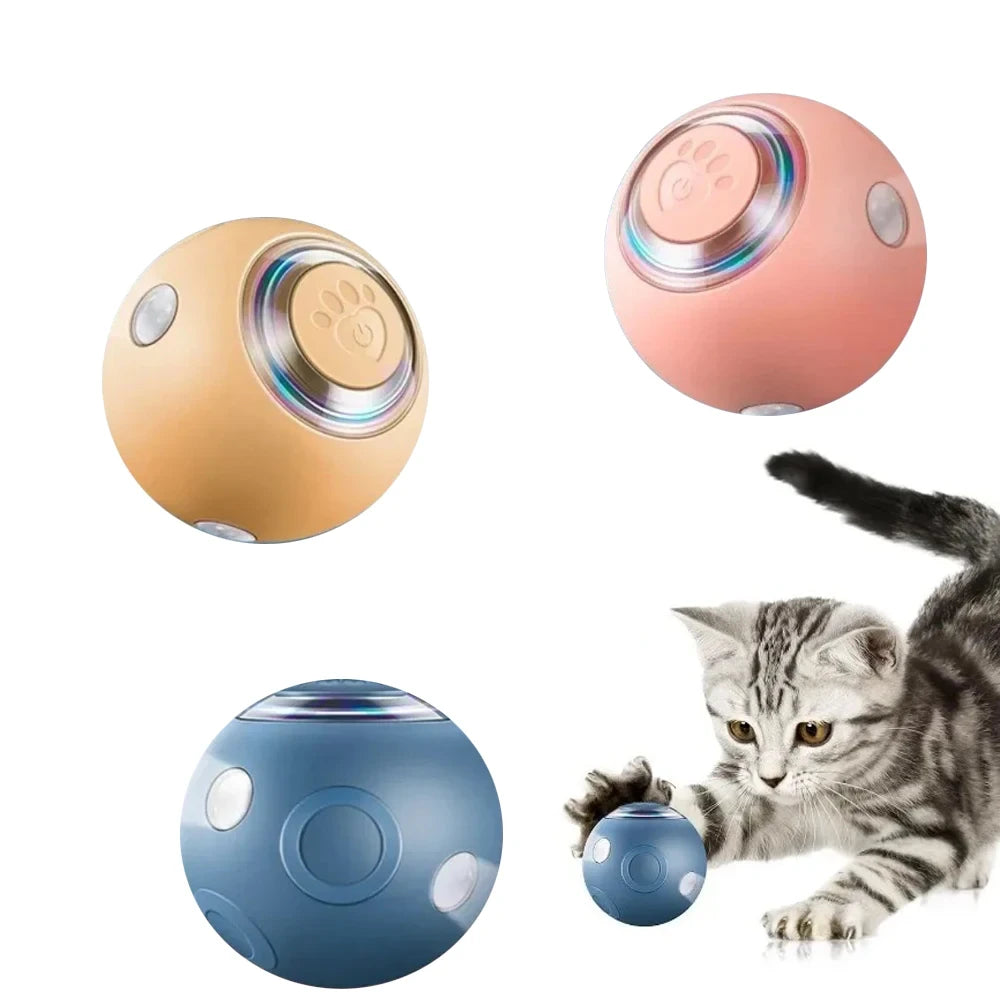 Automatic Rolling Interactive Cat Ball