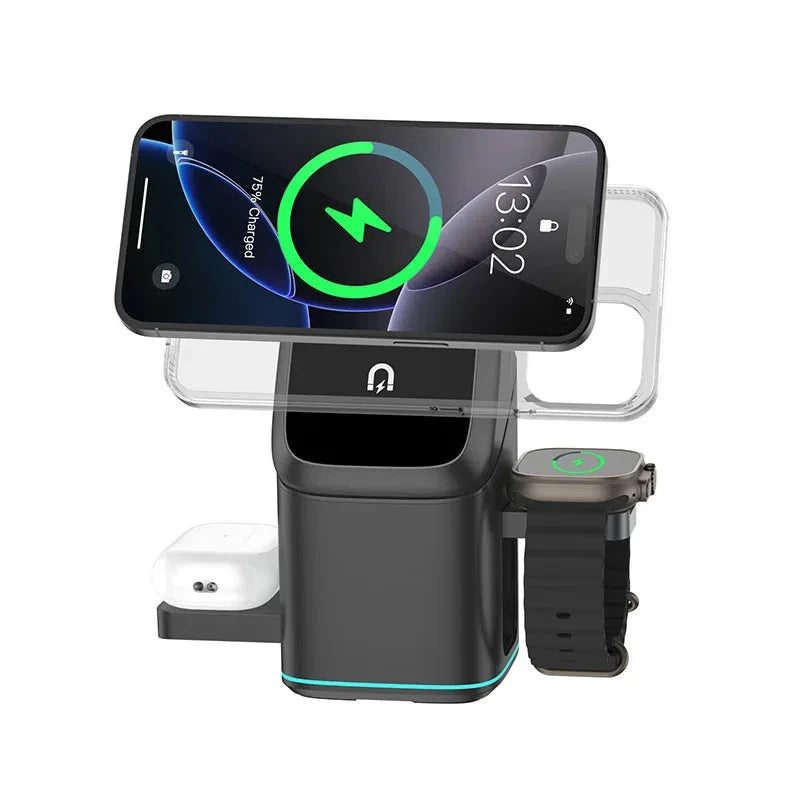 Rotational Magnetic Wireless Charging Cube