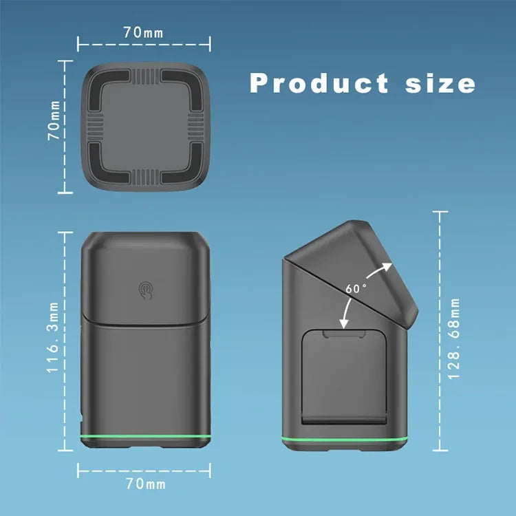 Rotational Magnetic Wireless Charging Cube