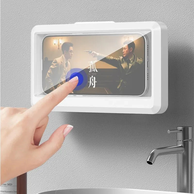 Waterproof Anti-fog Shower Phone Holder