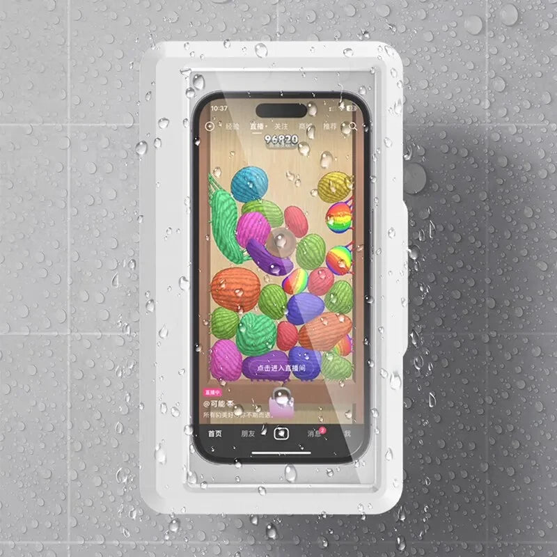 Waterproof Anti-fog Shower Phone Holder