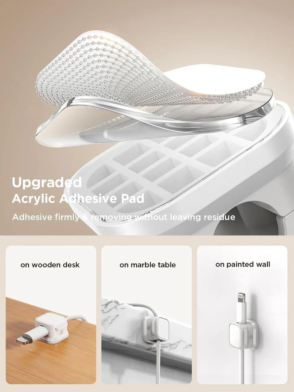 Adjustable Adhesive Cable Organizer