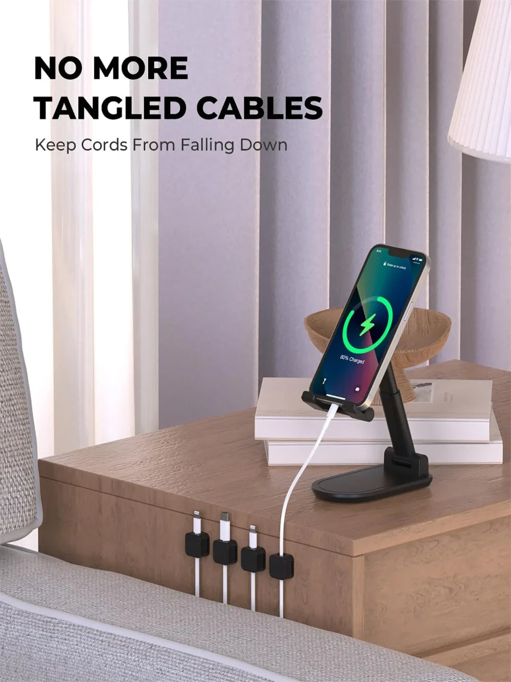 Adjustable Adhesive Cable Organizer
