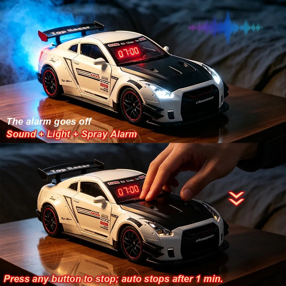 Hyper Car Engine Alarm Clock