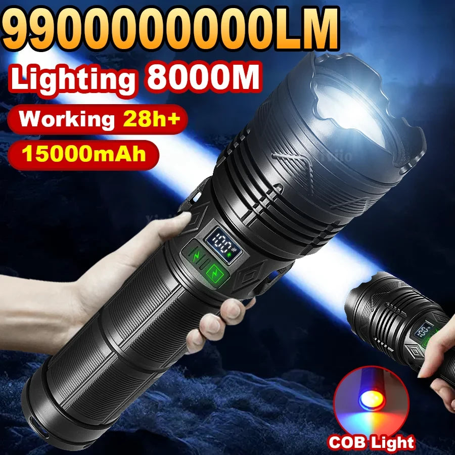 Ultra Bright Rechargeable Tactical Flashlight