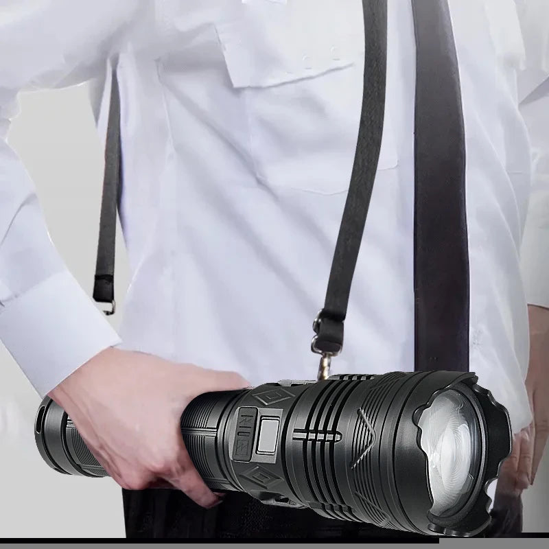 Ultra Bright Rechargeable Tactical Flashlight