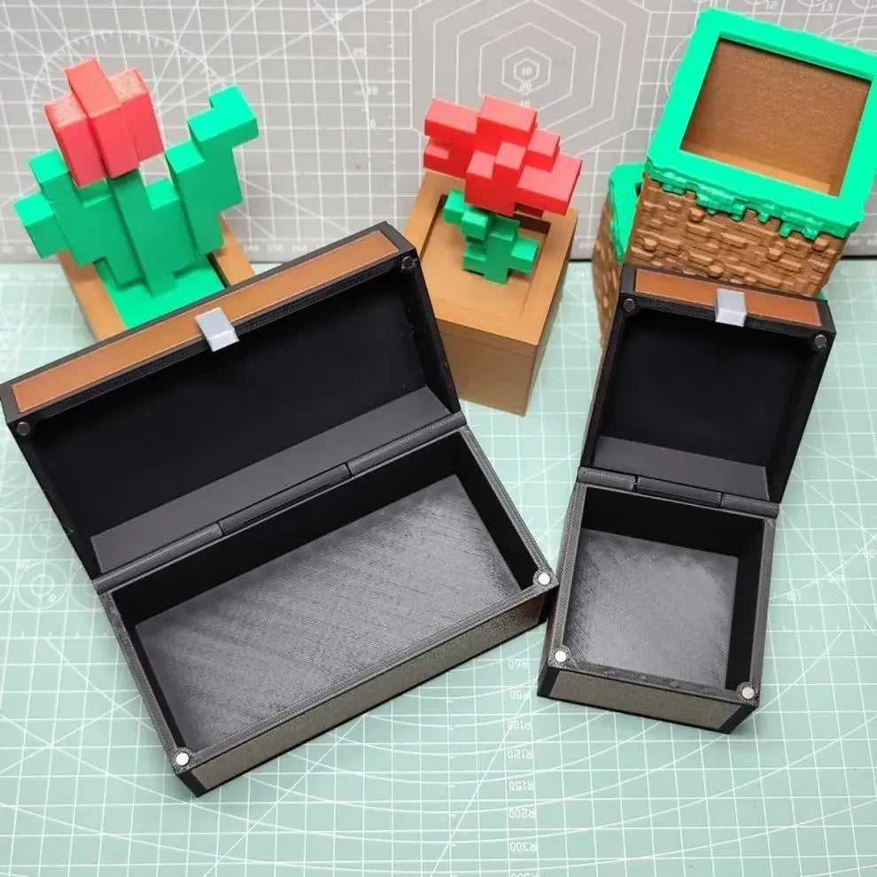 Magnetic Pixel Desk Organizer