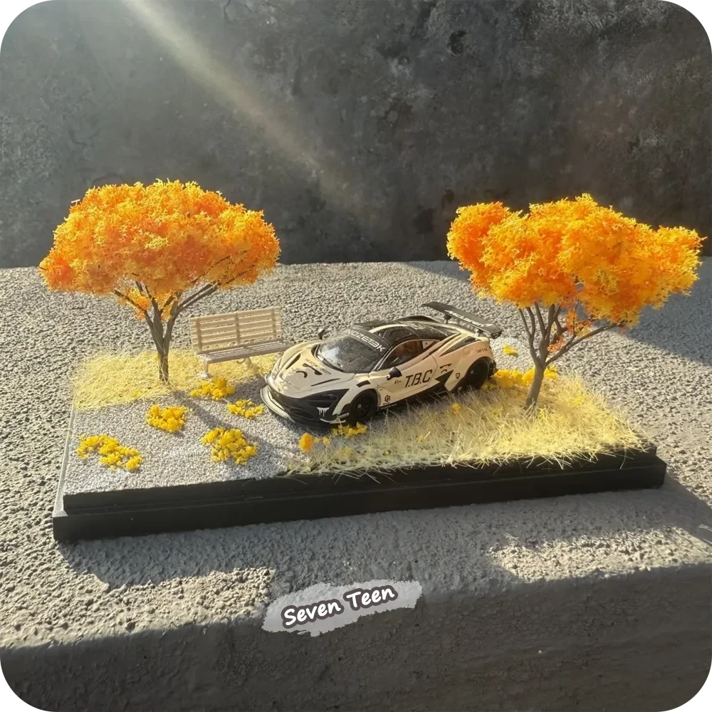 Autumn Scene Diecast Display Box