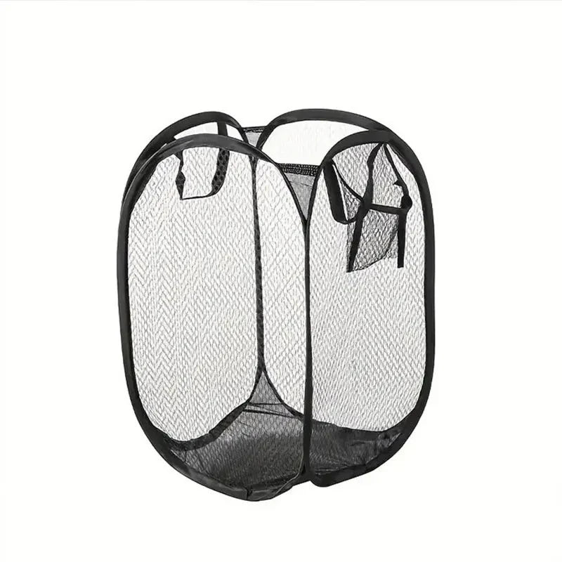 Foldable Mesh Laundry Hamper