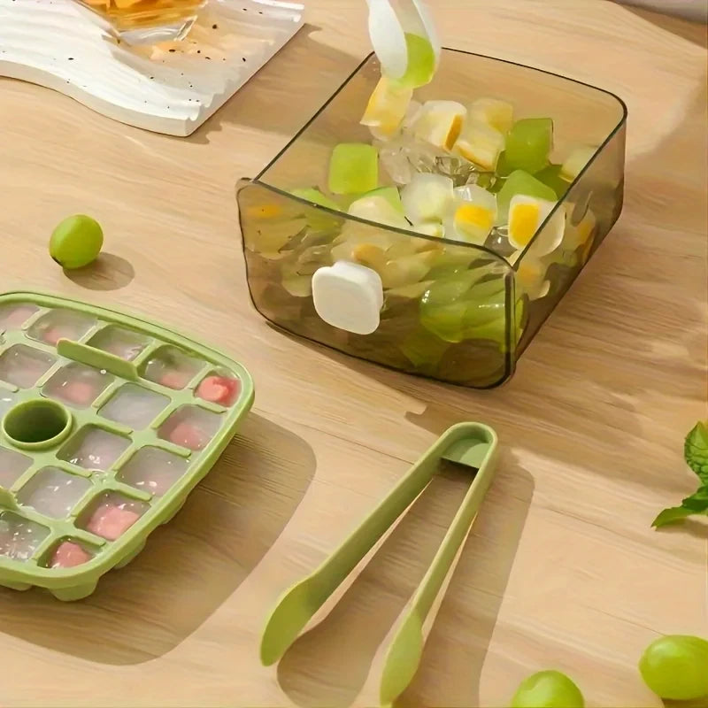 Double Layer Ice Cube Press Mold